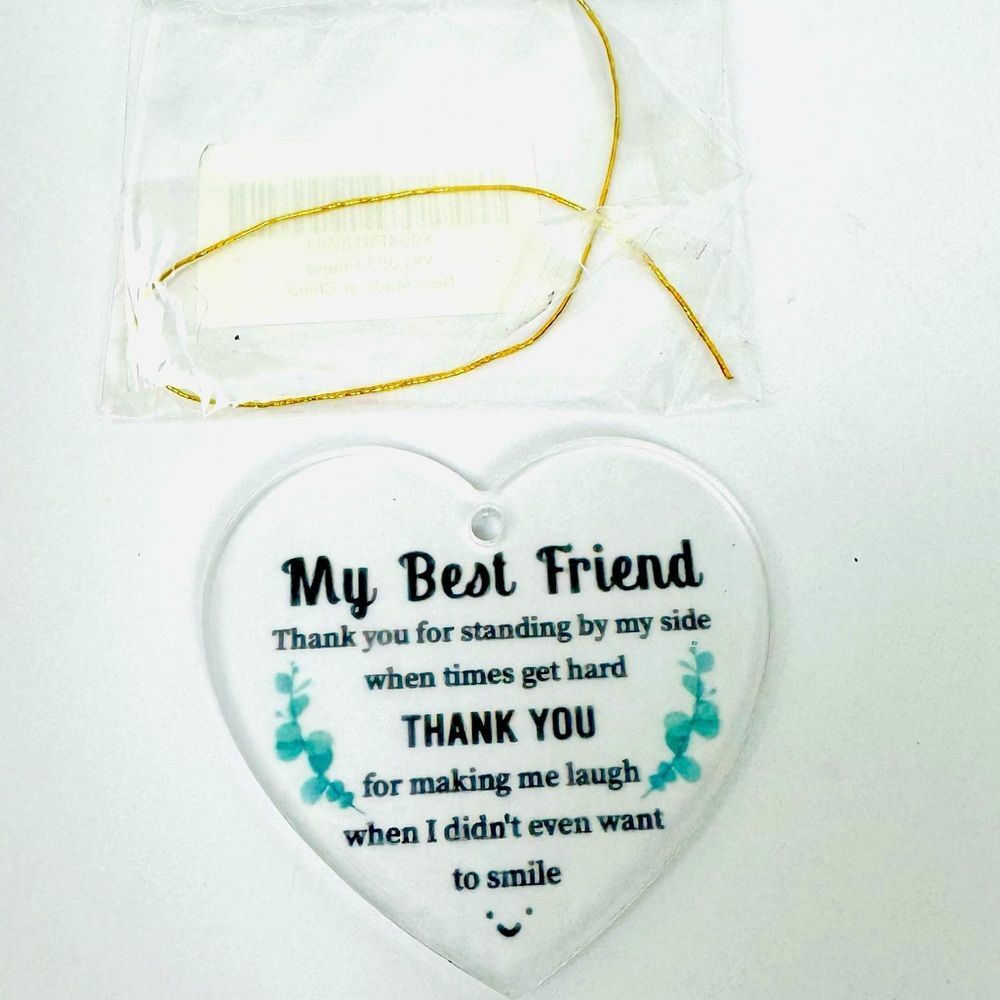 Acrylic Gift / Ornament For Your Best Friend